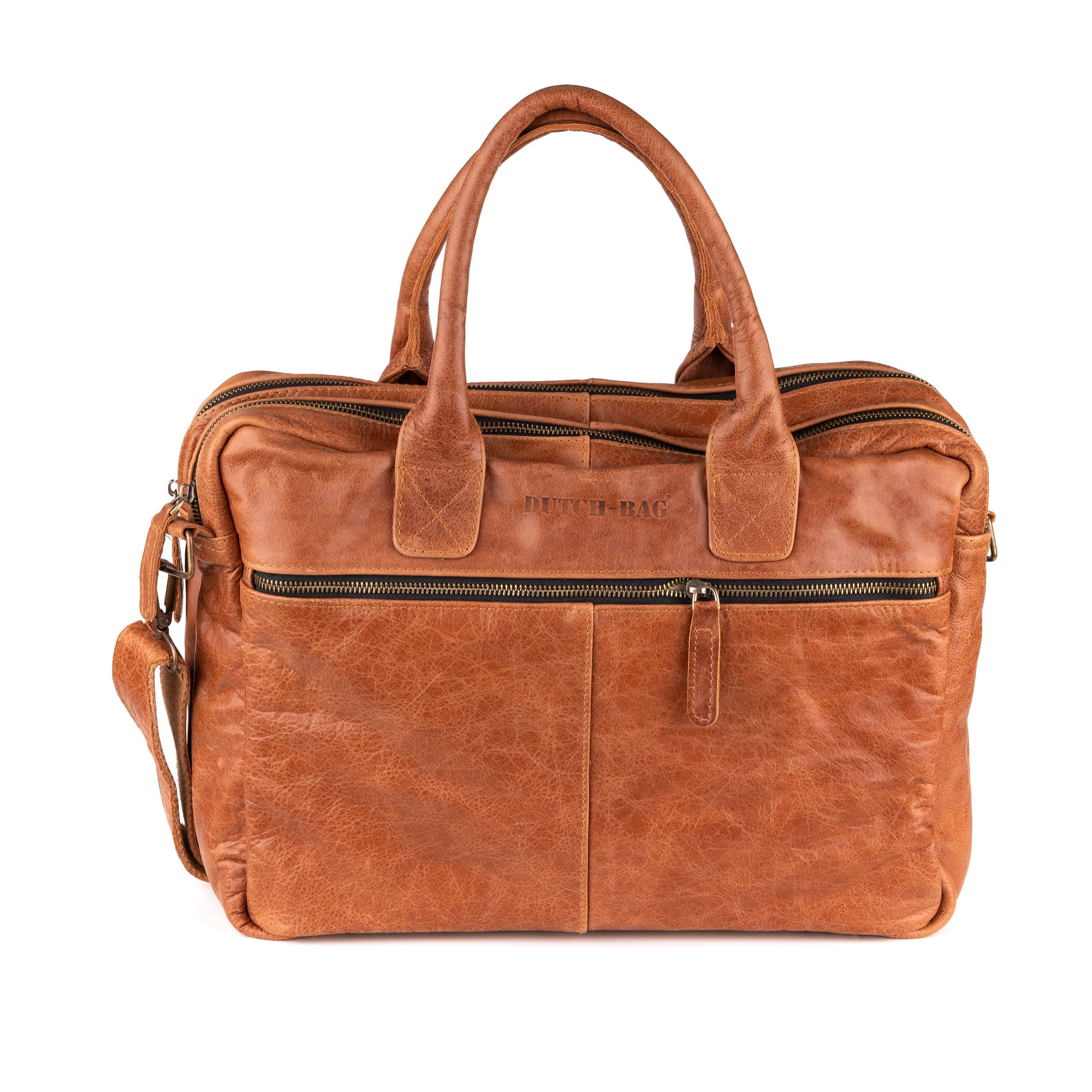 Amsterdam Leren Laptoptas 17 Inch Bruin - Chill-Line Leder