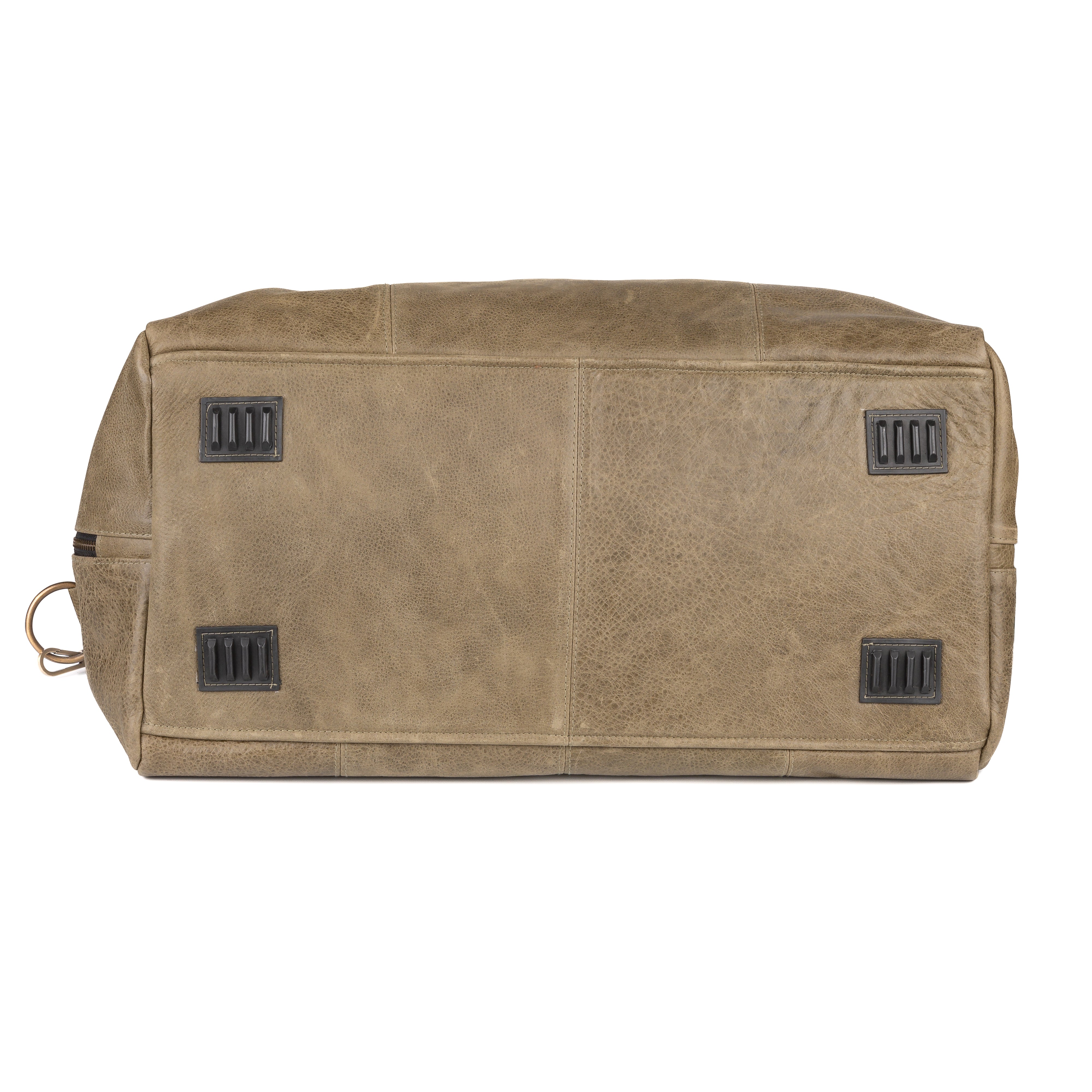 Zwolle Leather Weekend Bag Olive - Vintage Leather