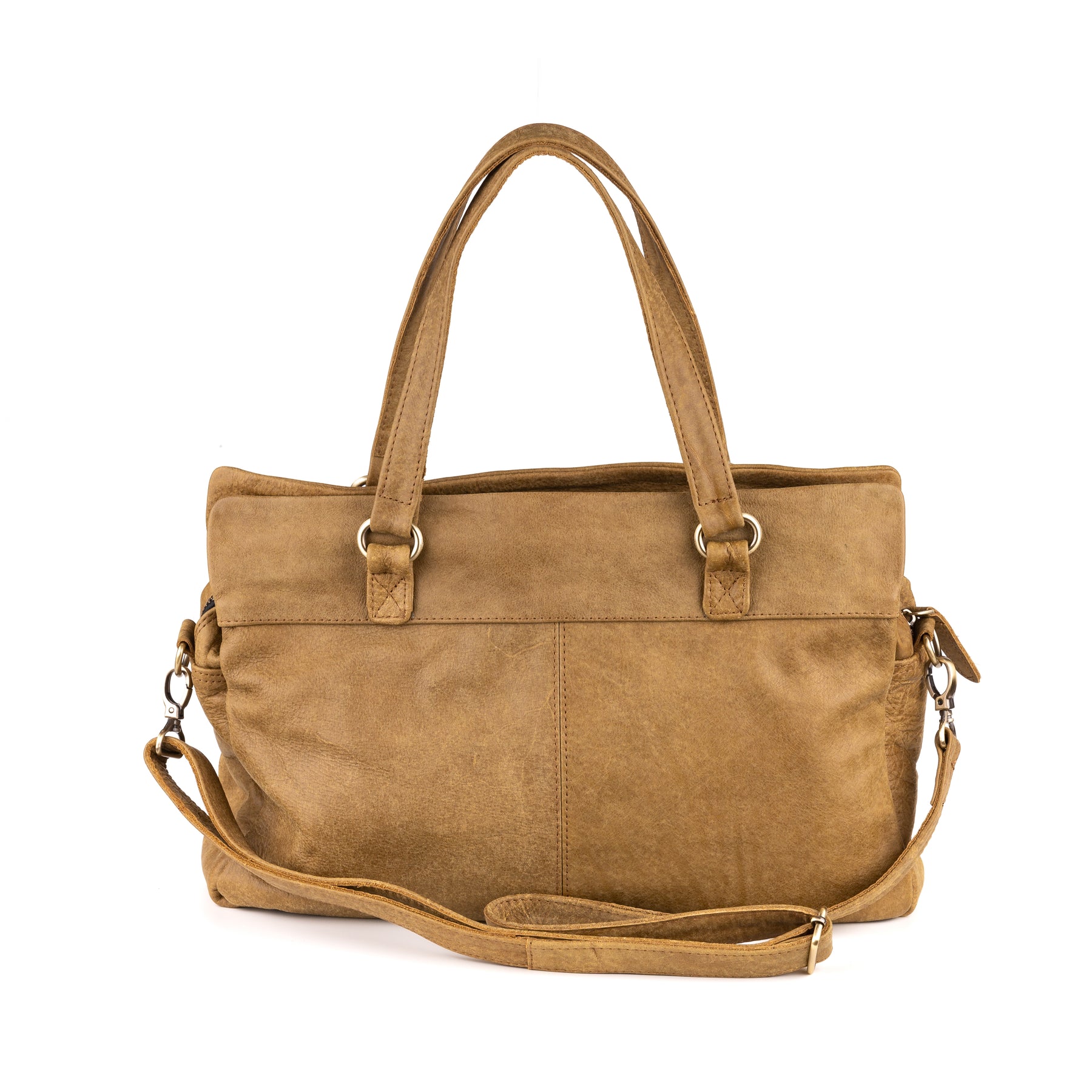 Arnhem Damenhandtasche Leder Avocado - Betonleder