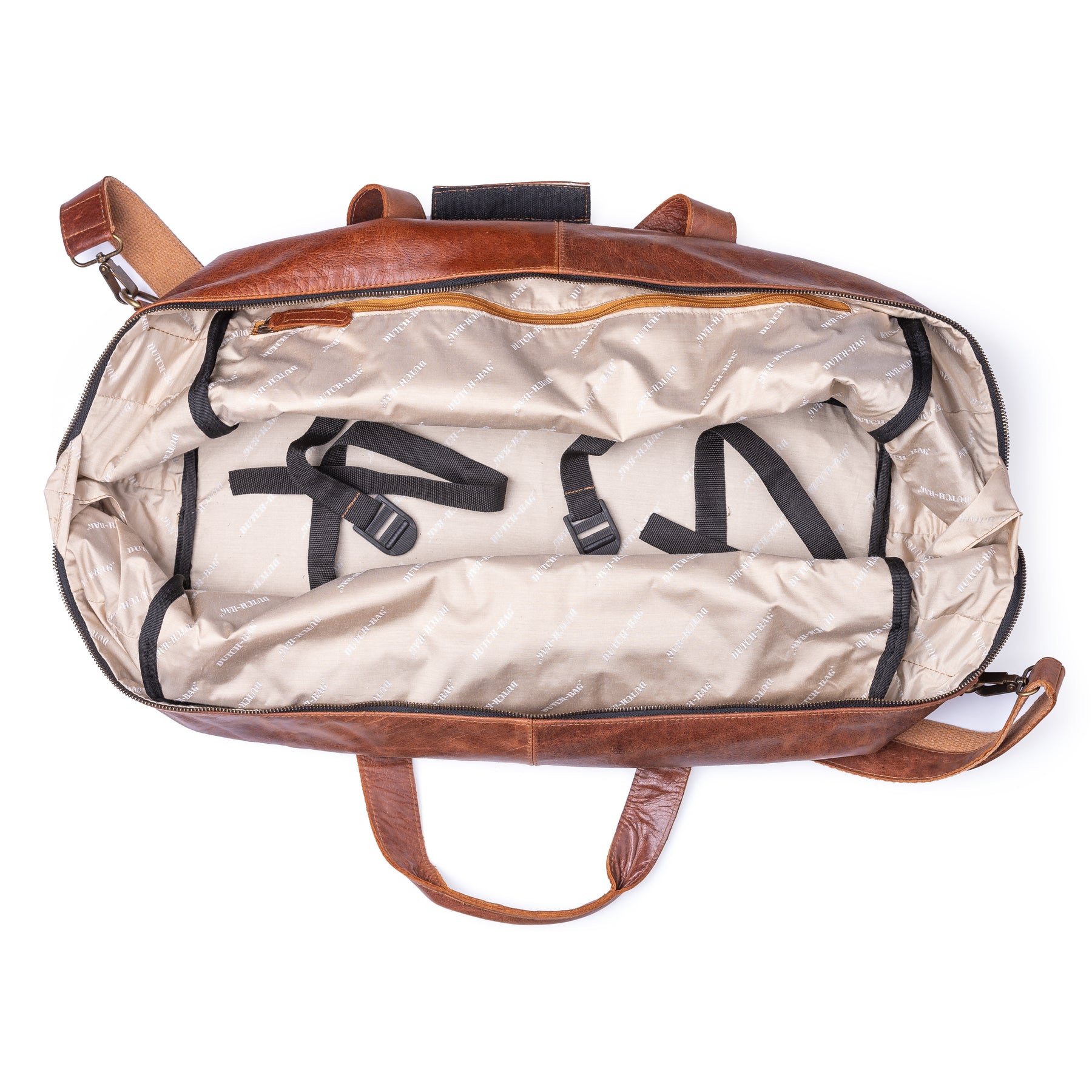 Zwolle Leren Weekendtas Dark Brown - Chill-Line Leder