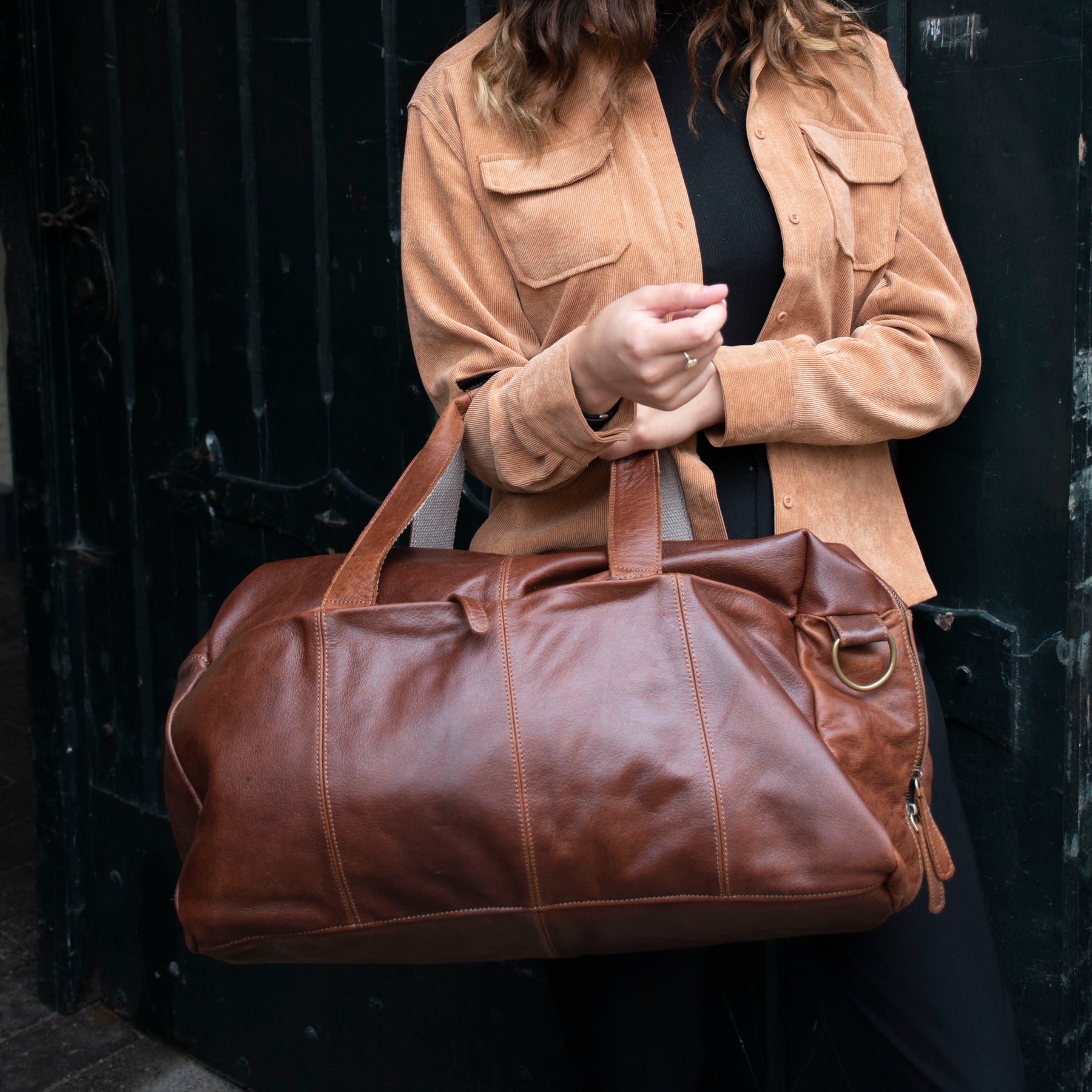 Zwolle Leren Weekendtas Dark Brown - Chill-Line Leder