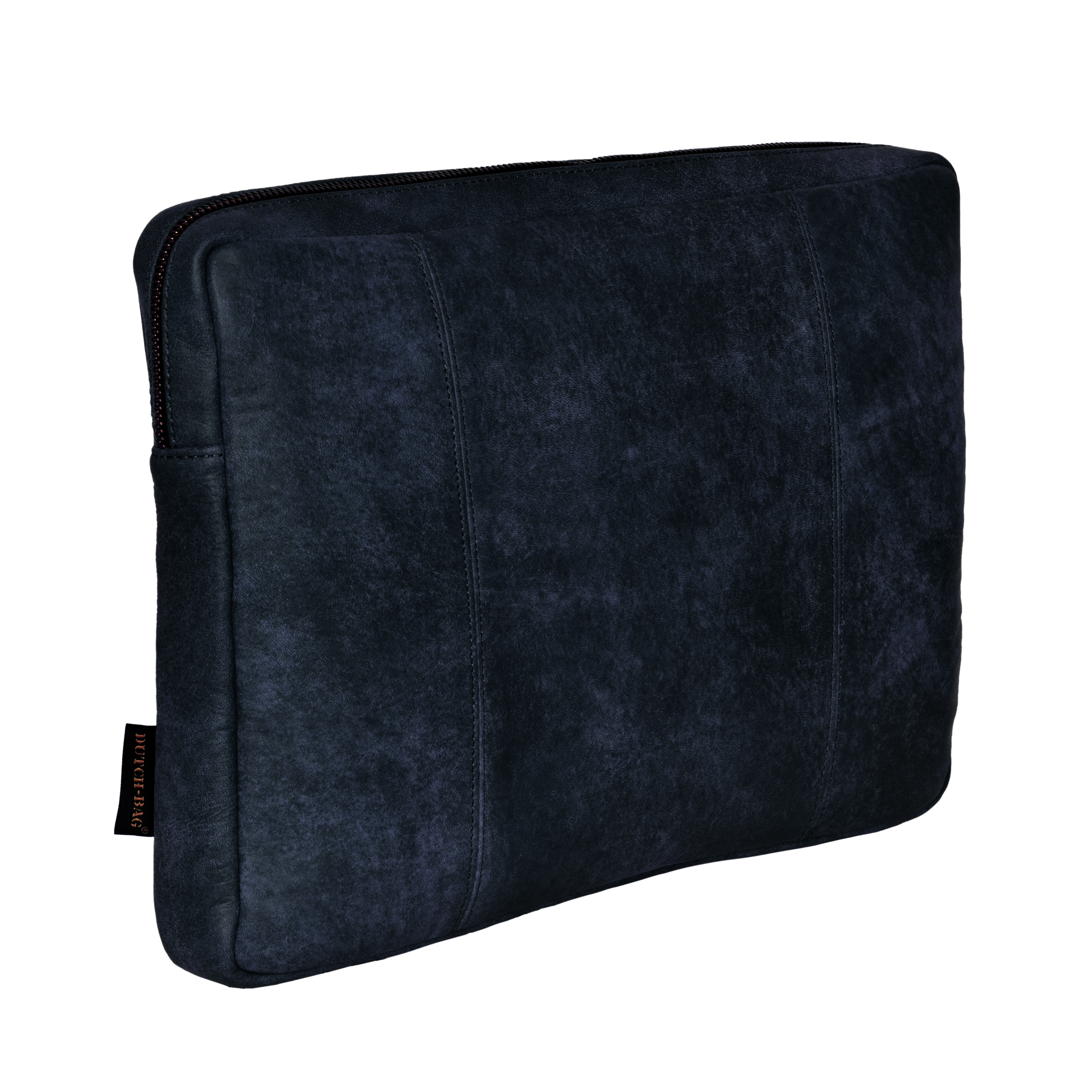 Leather Laptop Sleeve Black The Hague 15 inch