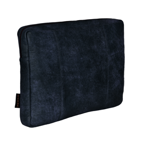 Leren Laptop Sleeve Zwart 15 inch