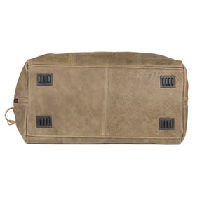 Zwolle Leather Weekend Bag Olive - Vintage Leather