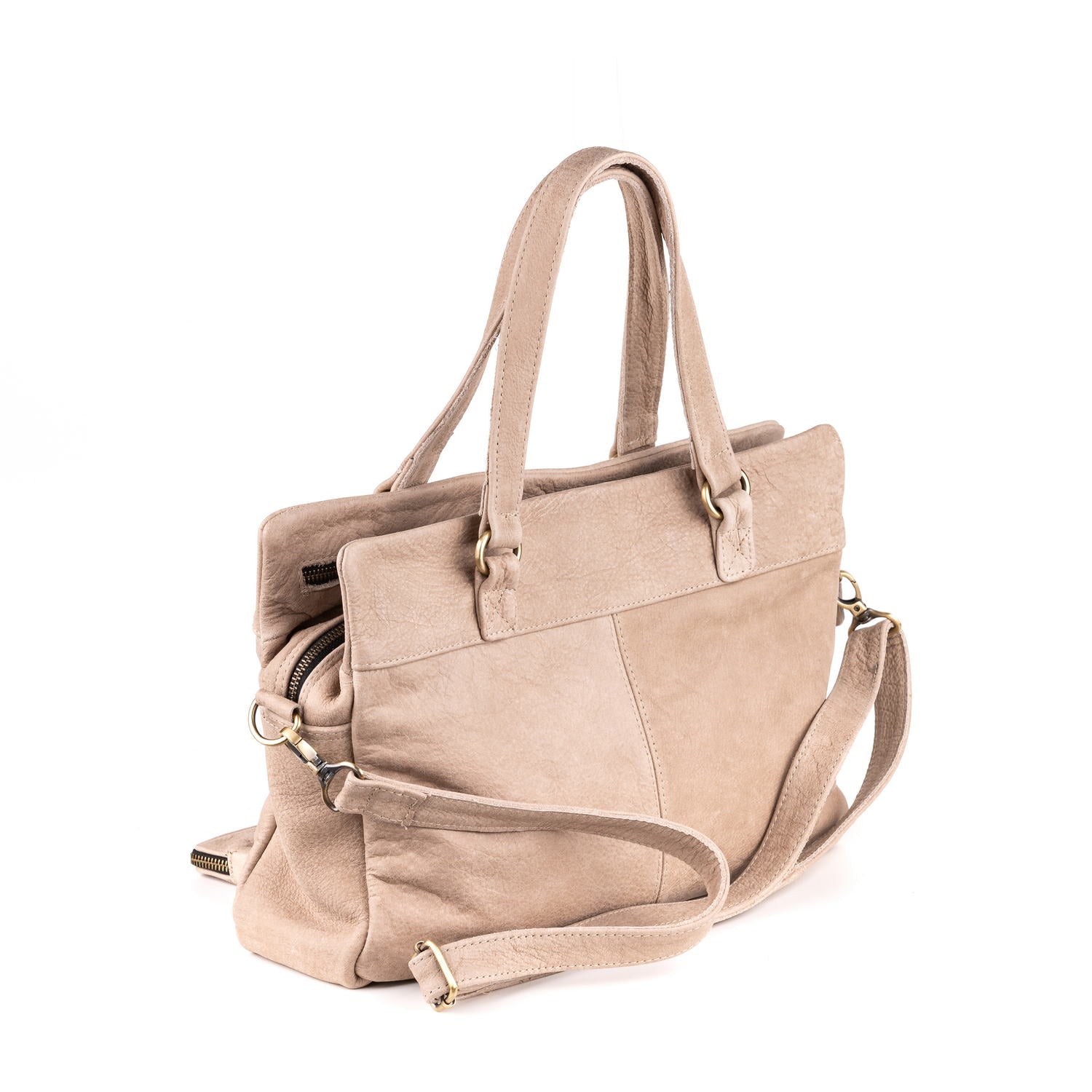 Arnhem Damen Handtasche Leder Nussbaum - Kenia Leder