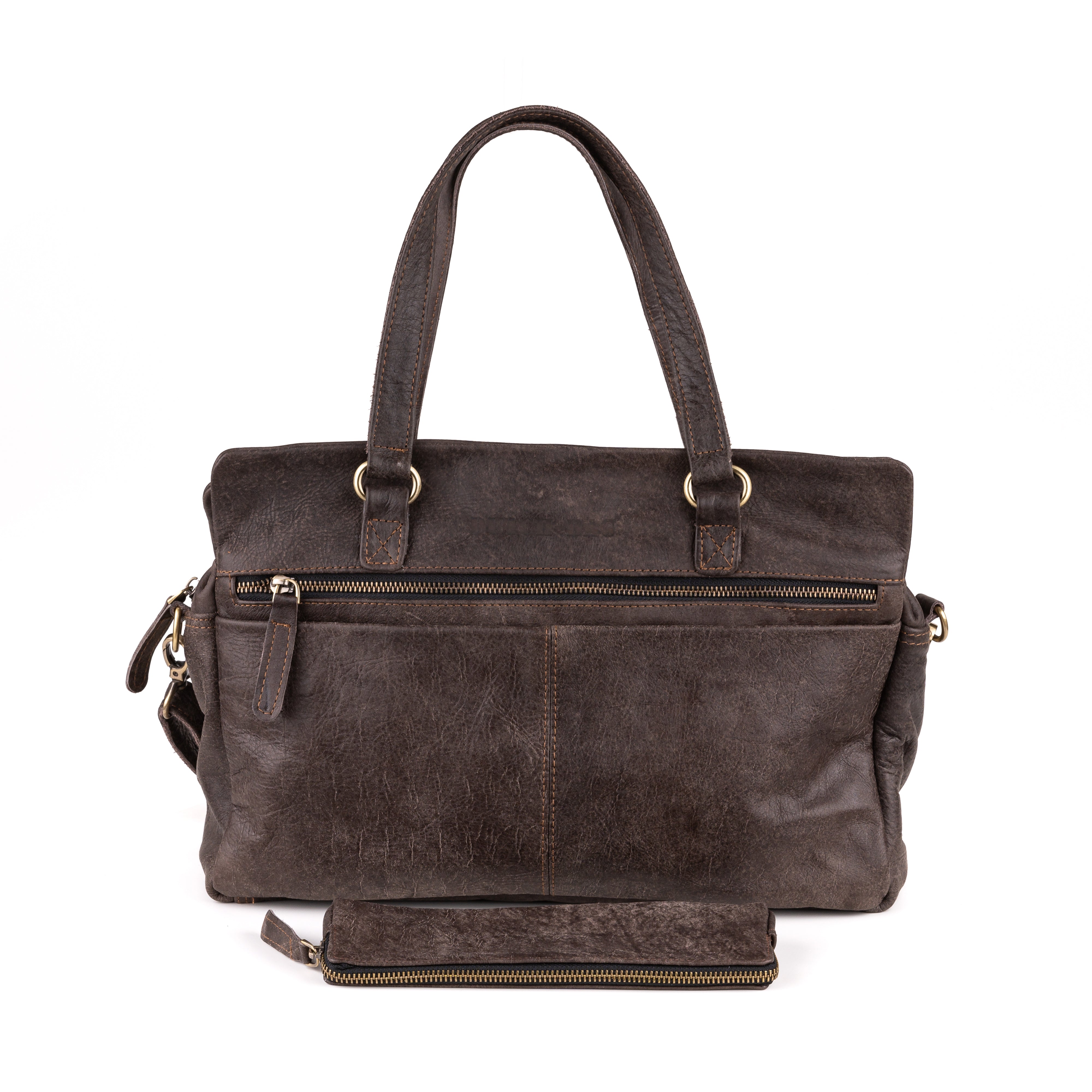 Dames handtas leer outlet