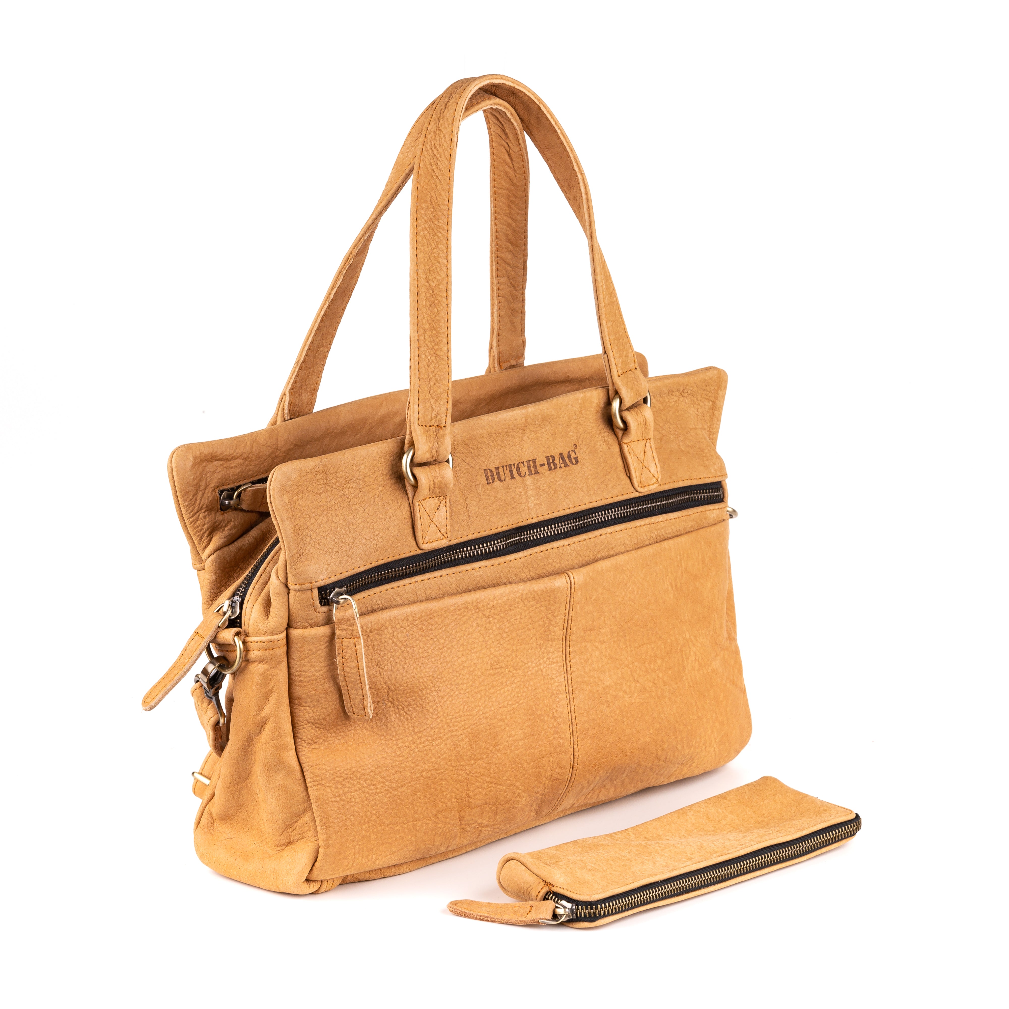 Arnhem Ladies Handbag Leather Rust - Kenya Leather